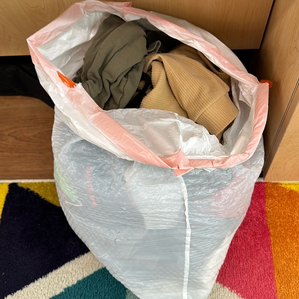 Large bag of miscellaneous maternity and baby girl